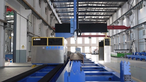 Section Steel Laser Secondary Processing Line Helps Steel Structure Companies To Produce Efficiently